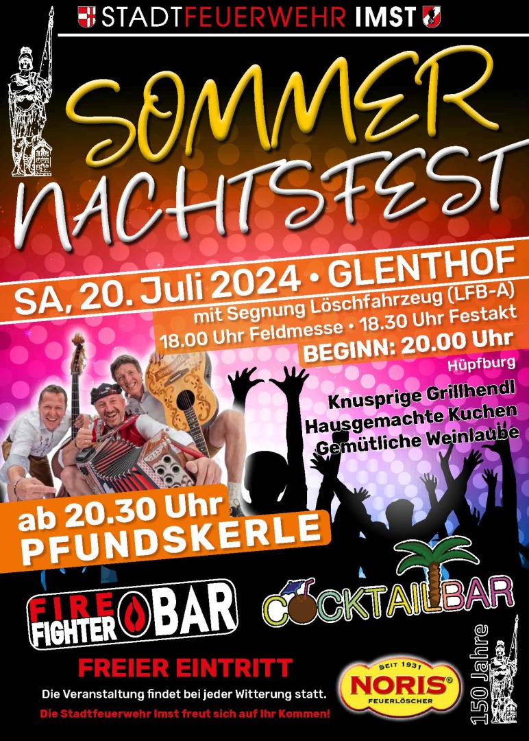 Plakat Sommernachtsfest